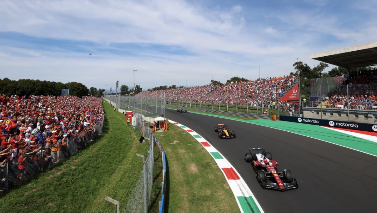 George Russell Leads Second Practice at Monza