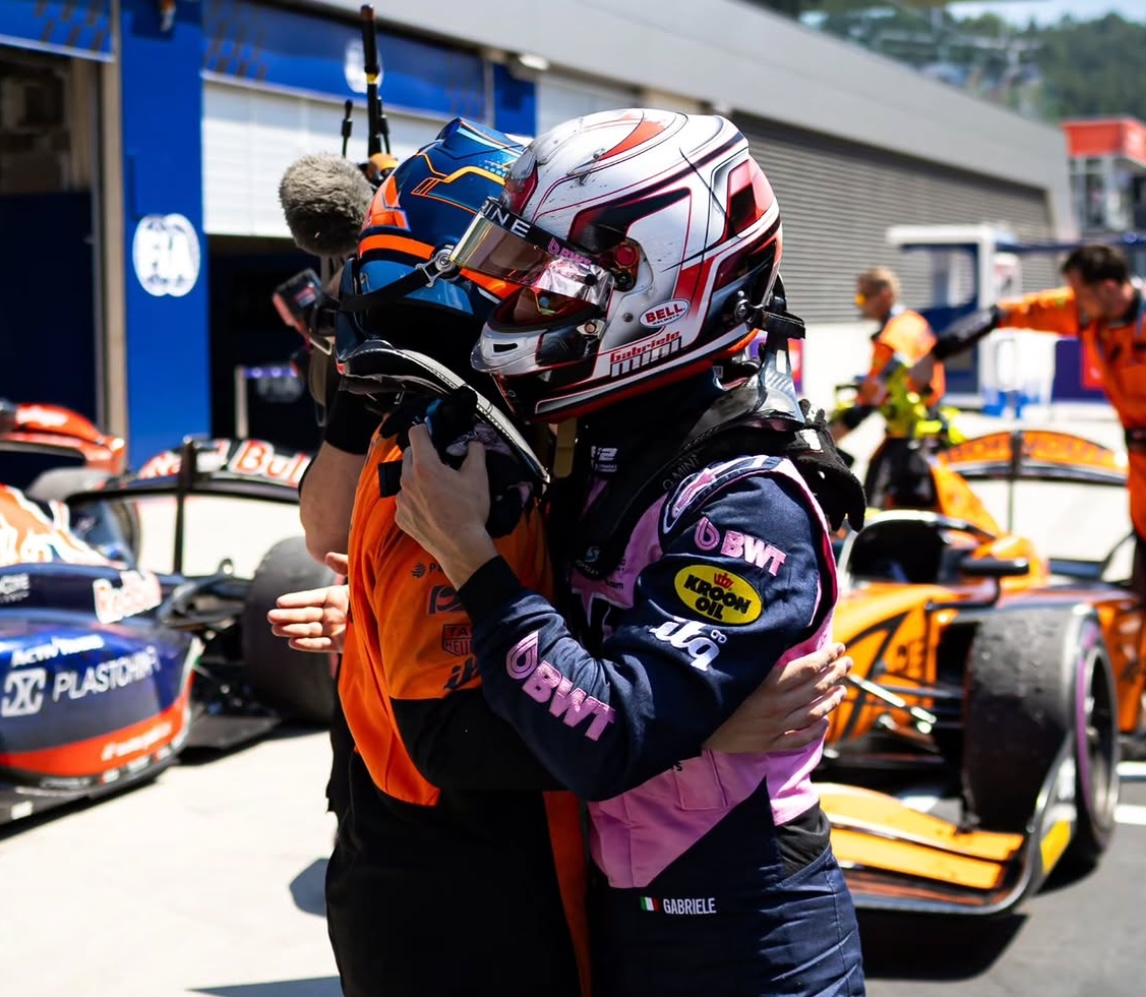 Formula 2 Hungary Sprint:Gabriele Mini Takes Victory After Dramatic Battle at Hungaroring