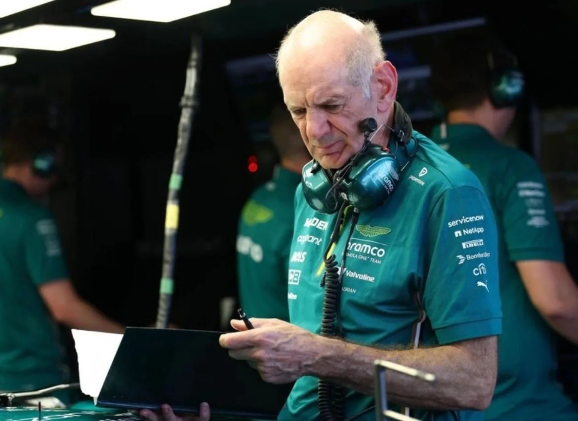 Newey’s First GP with Aston Martin