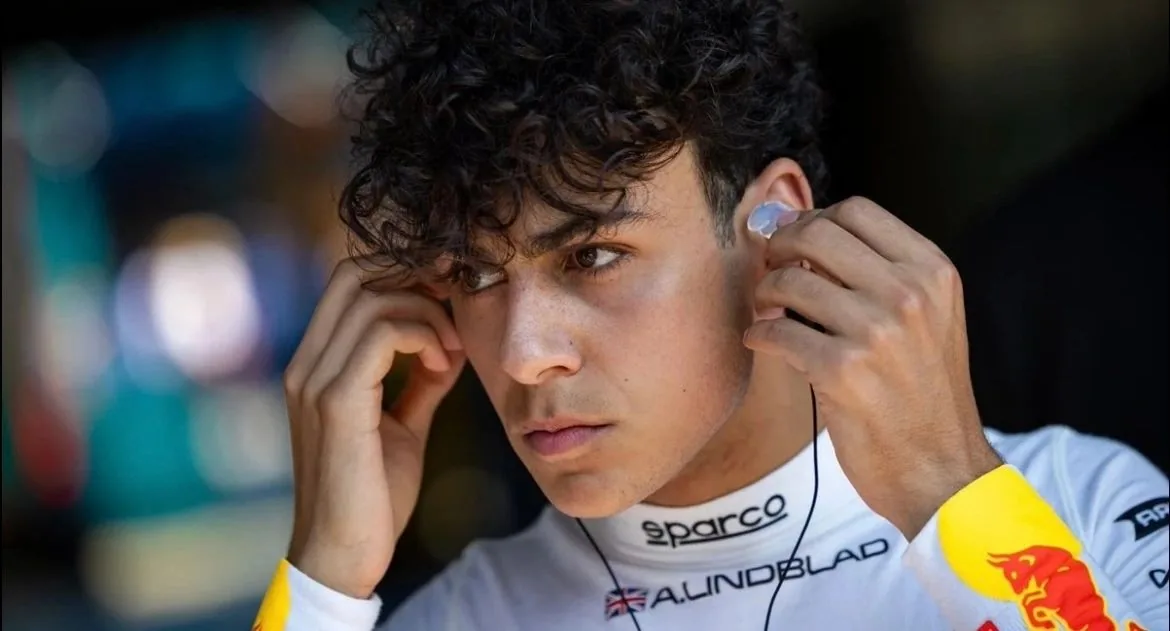 Junior driver at Imola test