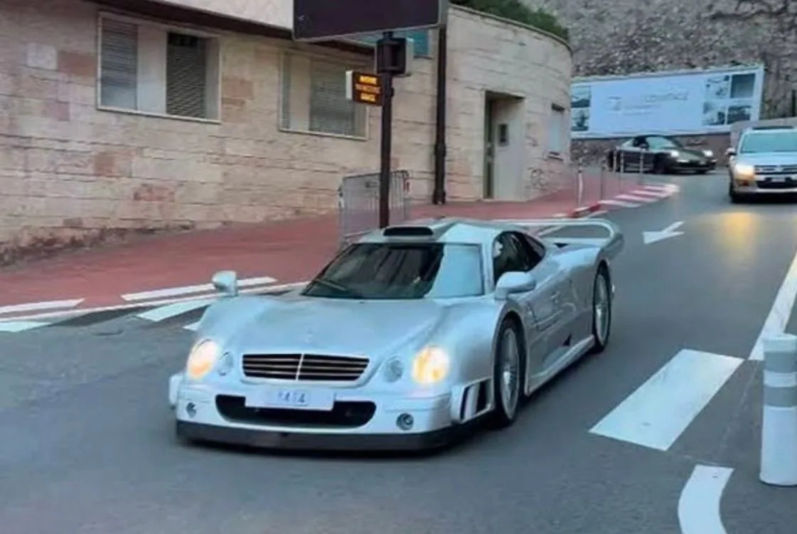 Alonso Spotted Driving Legendary CLK GTR