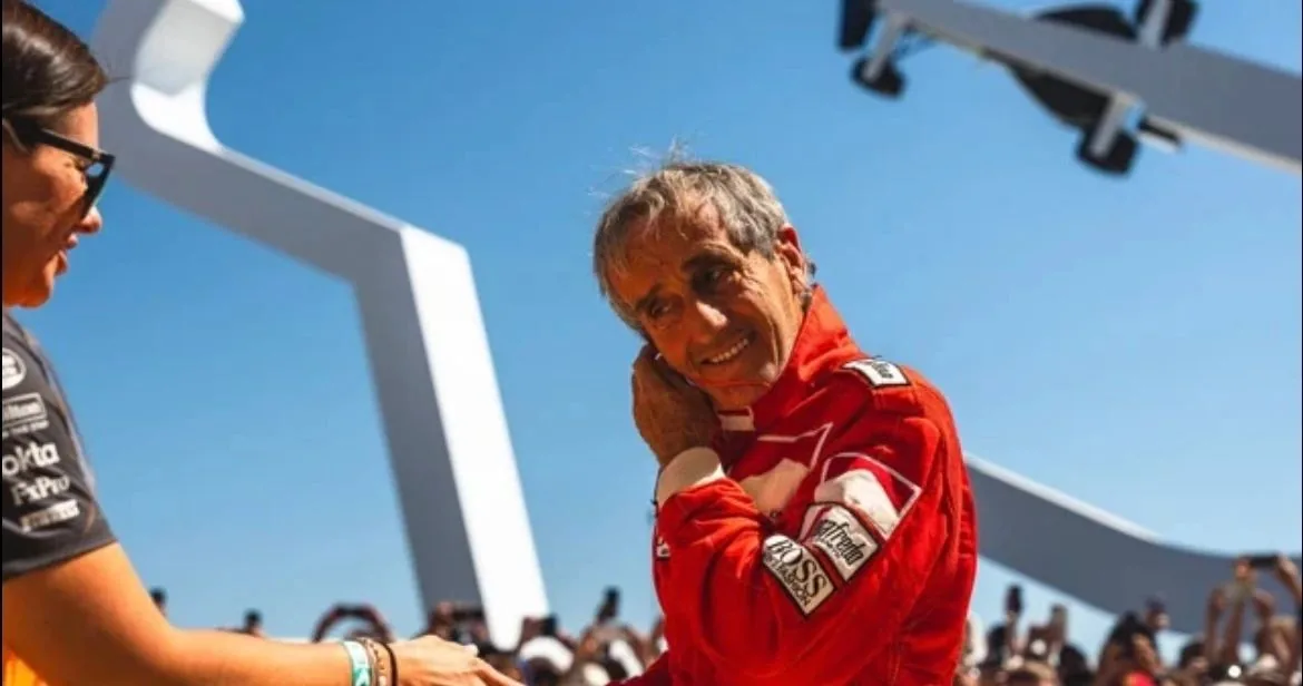 F1 Legend Alain Prost Returns to the Track at Goodwood