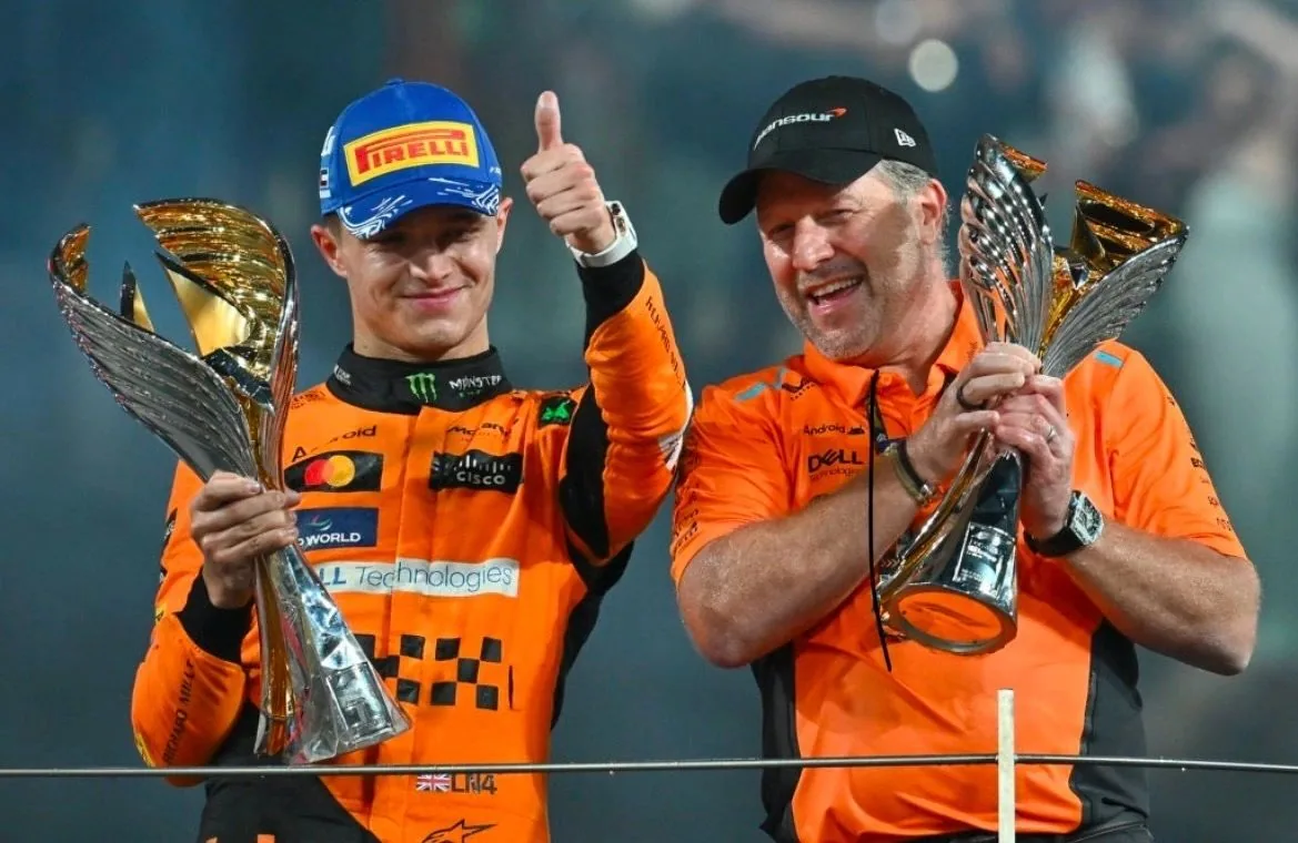 Victory for Norris,Championship Glory for McLaren