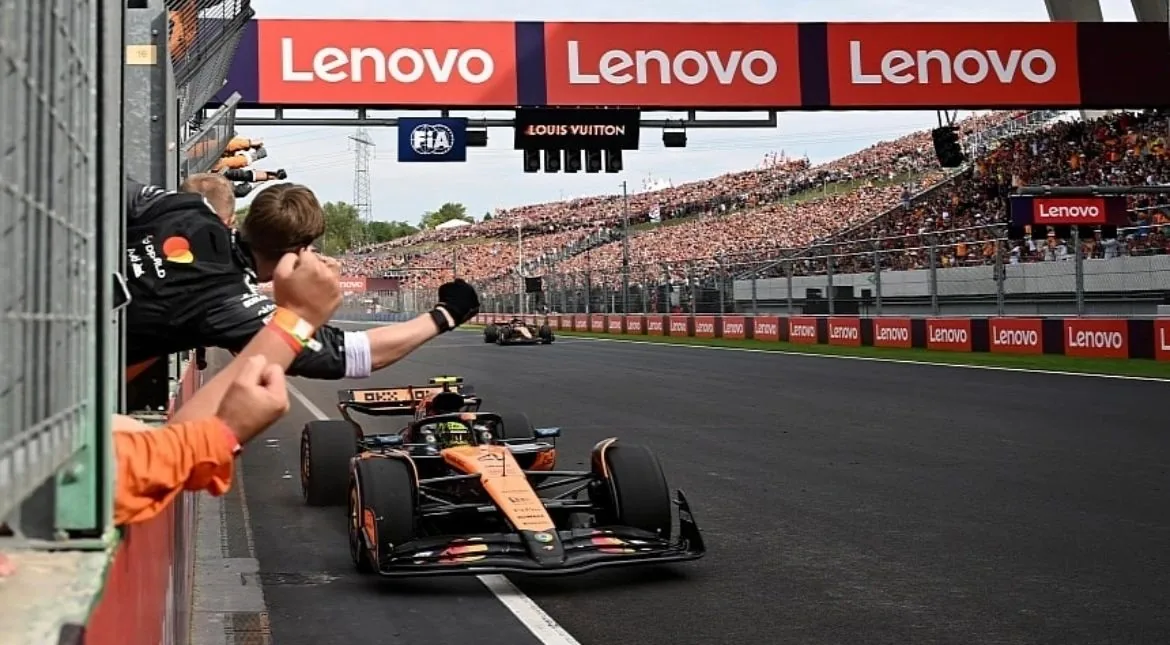 Norris Strikes Again in Hungary