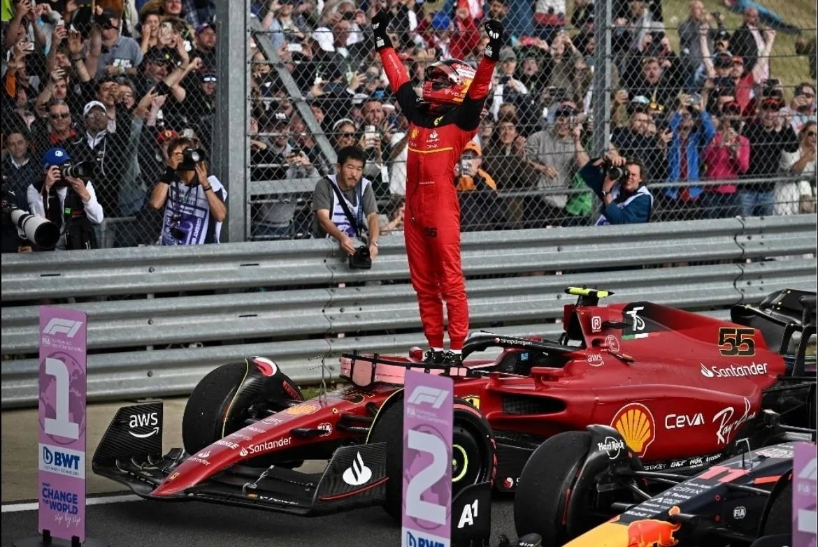 Sainz Takes Home Ferrari 