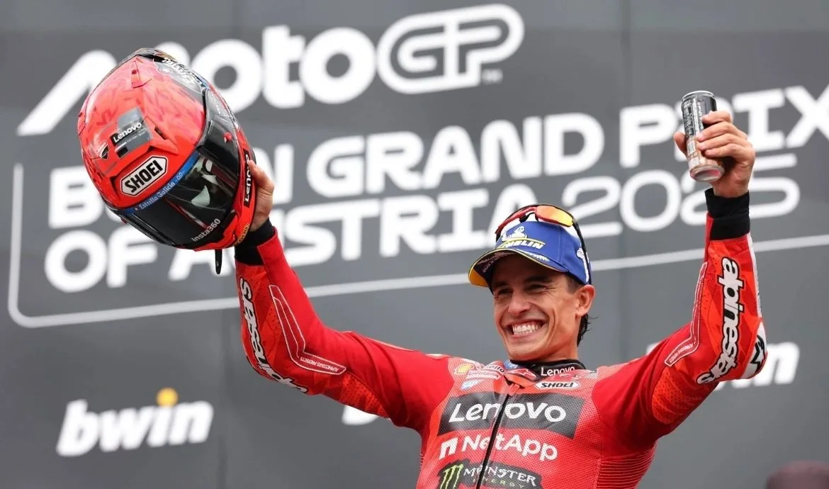 Patience Pays Off:Marquez Wins in Austria for the First Time