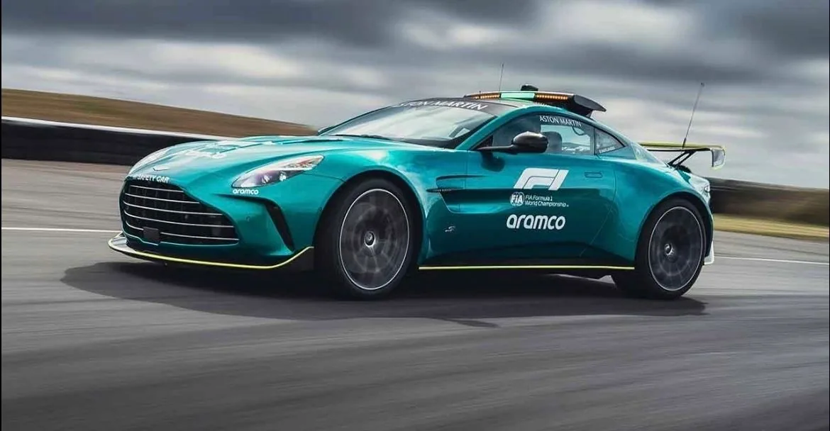 Aston Martin Unveils New Safety Car at Dutch GP