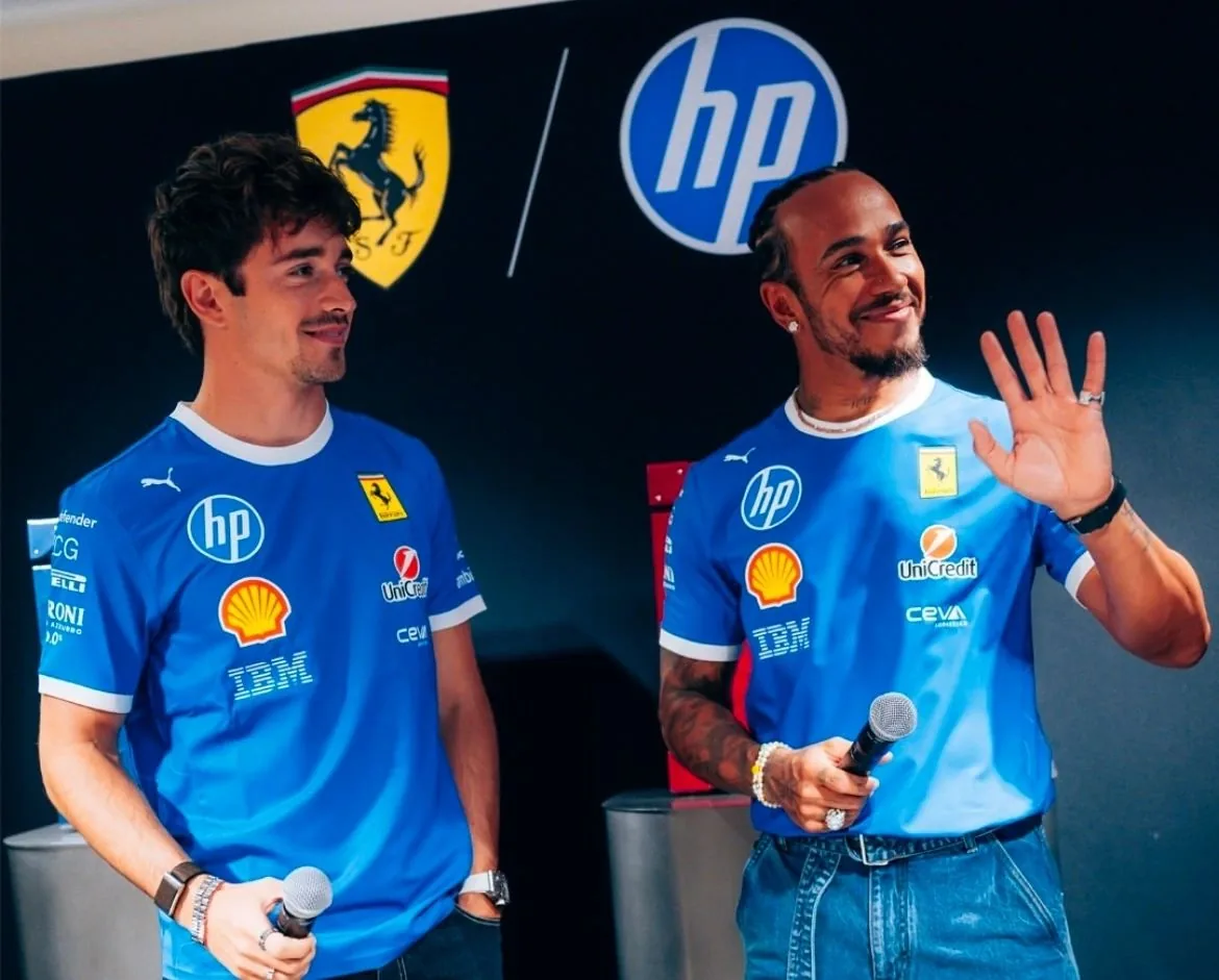 Milan Turns Red:Tifosi Welcome Ferrari Drivers