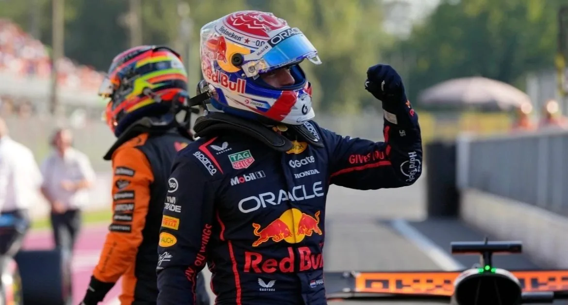 Italian Grand Prix:Verstappen Blazes to Pole in Monza