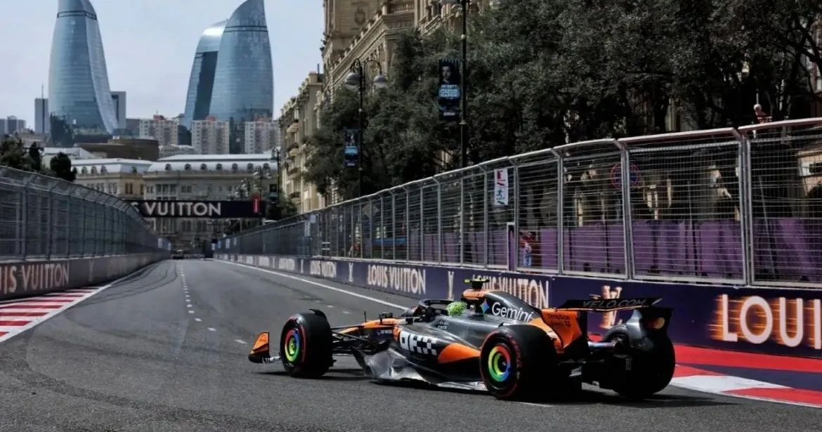Fastest in Baku:Lando Norris Leads Free Practice