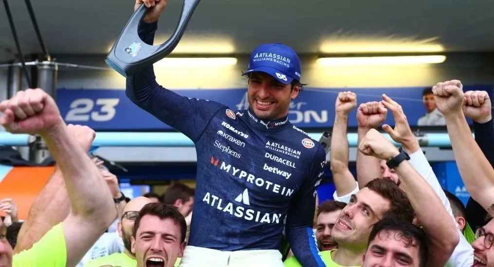 Sainz Delivers Williams’ First Podium Since 2021 in Baku