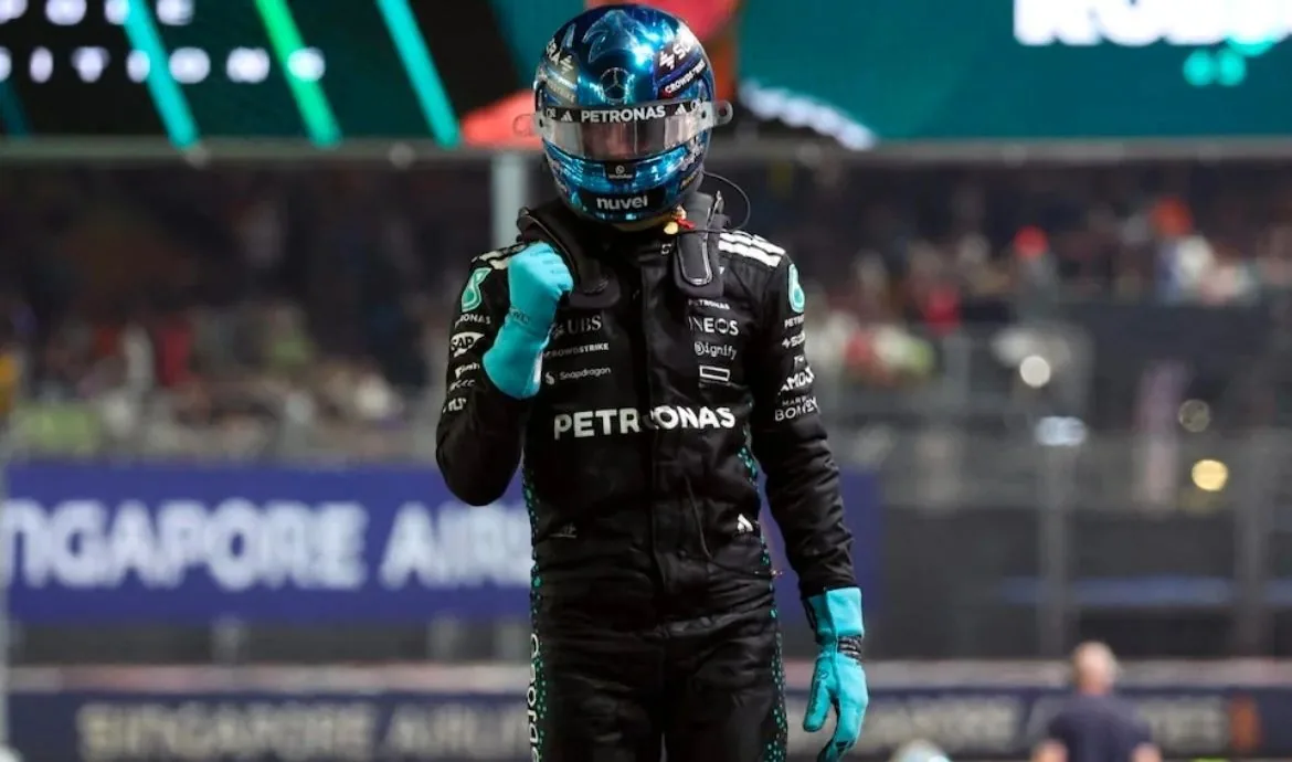 Singapore Showdown:Russell on Pole
