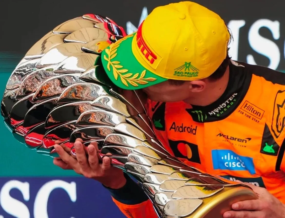 Lando Dominates the Drama in Brazil