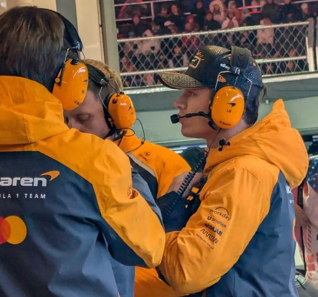 Lando Dominates Wild Las Vegas Qualifying