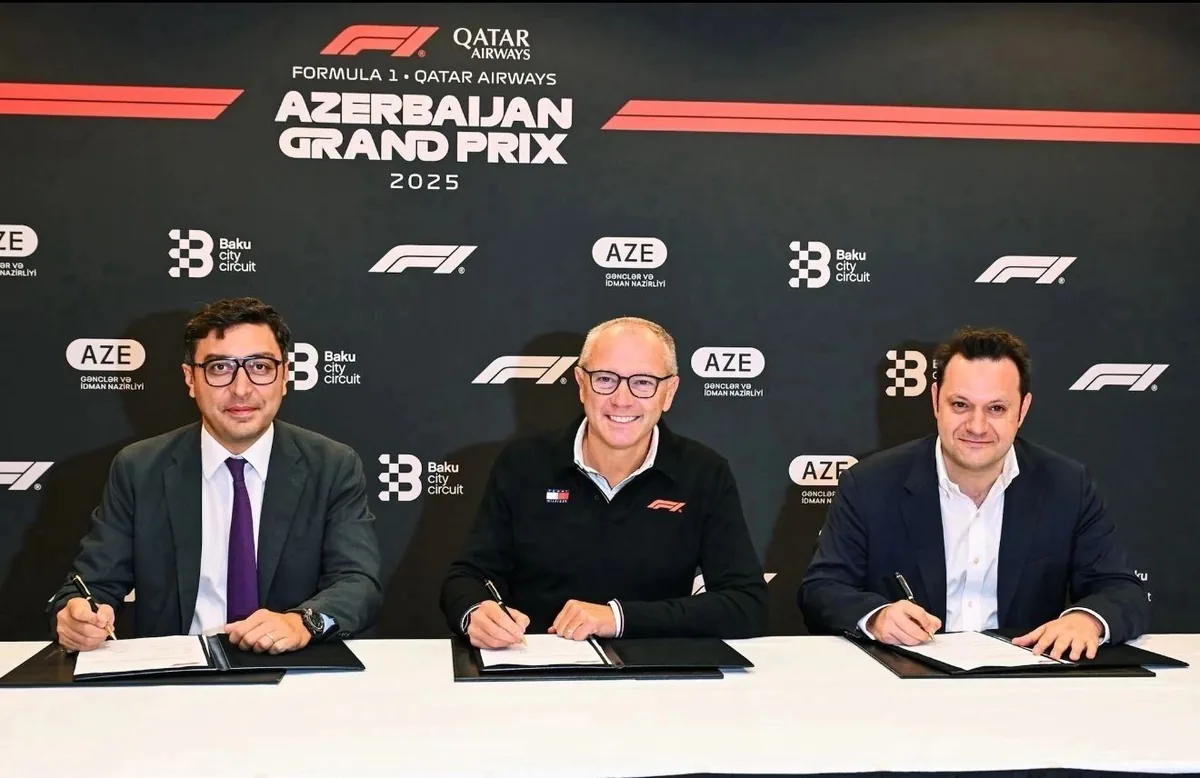 Formula 1 Azerbaijan Grand Prix Extended Until 2030