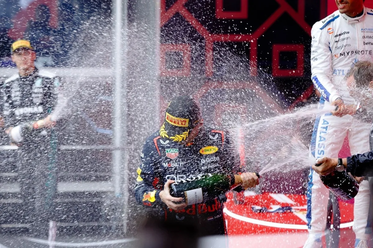 Azerbaijan GP:Verstappen Ahead of Russell,Sainz