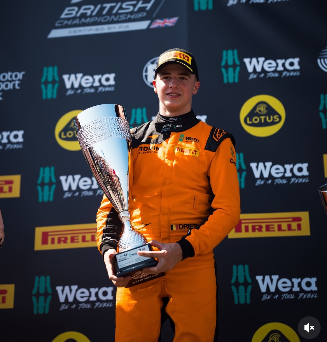 Verstappen Racing Signs Rising Belgian Star Dries Van Langendonck
