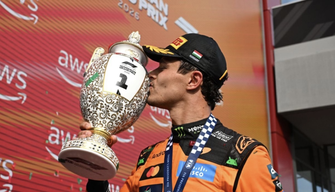 Lando Norris Wins Hungarian Grand Prix Again After Back-to-Back Victories in 2025 and 2026